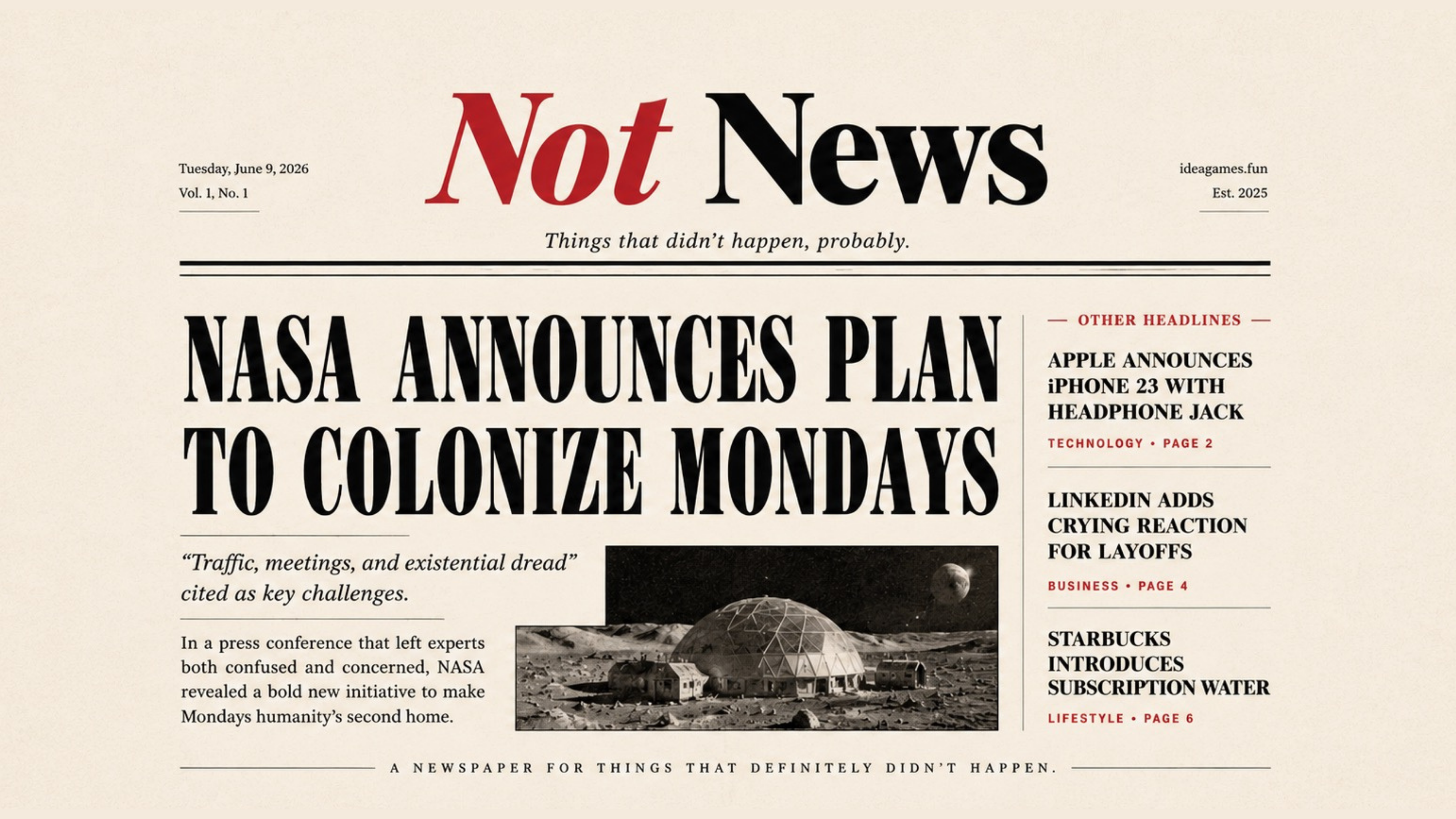 Not News
